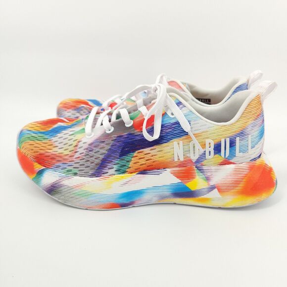 NOBULL Shoes Mens Size 11.5 Women 13 All Pride Running Trainers LGBTQIA+ - Picture 3 of 10